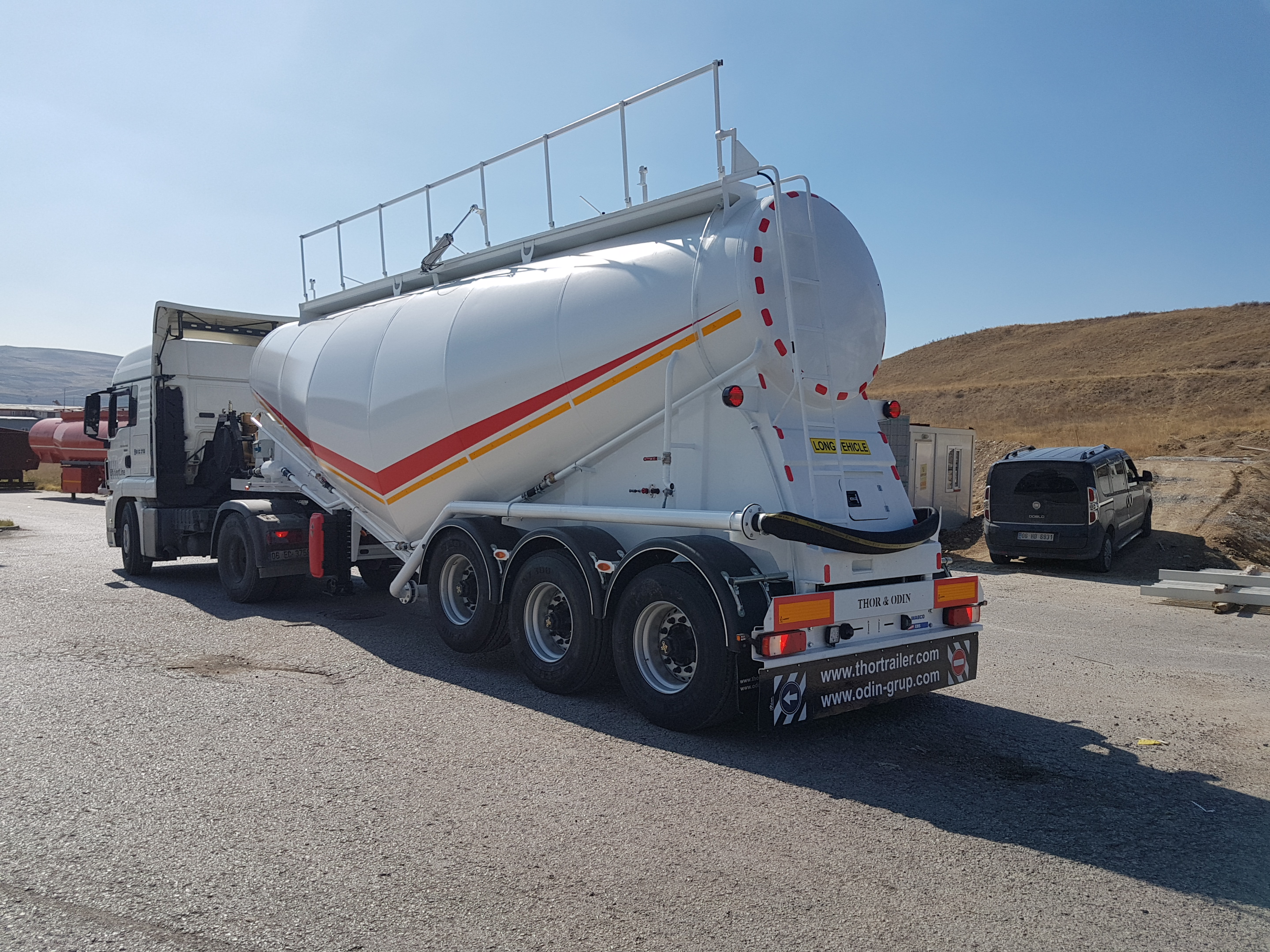 Cement Buk Semitrailer